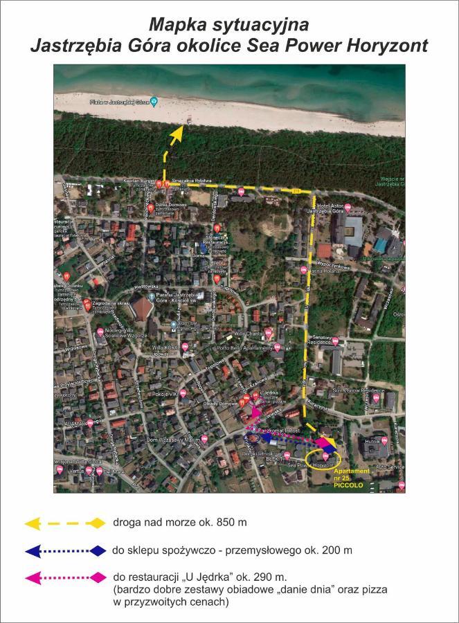 Sea Power Horyzont Apartament 25 Piccolo Jastrzębia Góra Εξωτερικό φωτογραφία